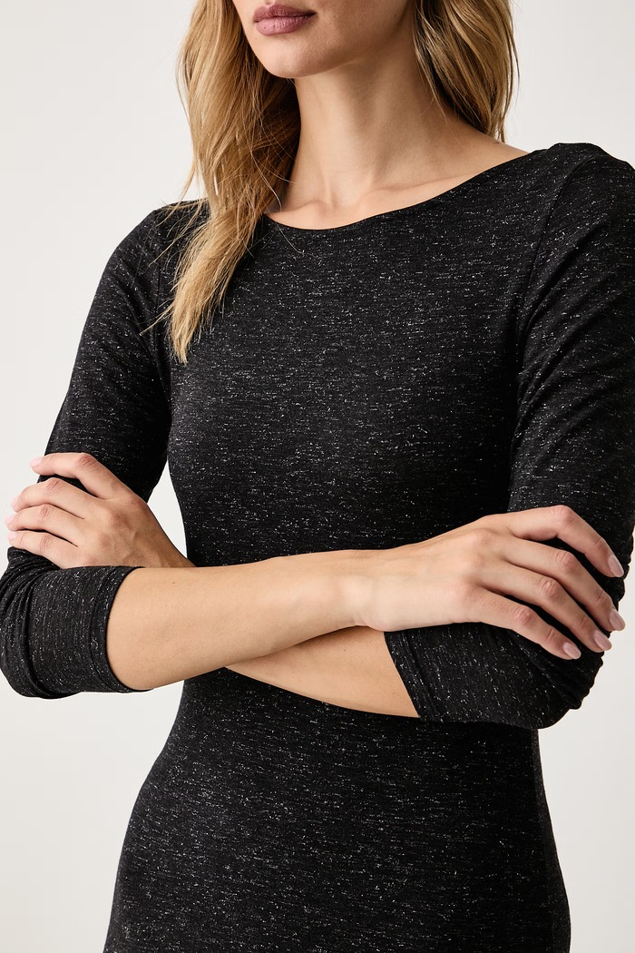 Longsleeve piżamowy damski z modalem Triumph 10229205 czarny