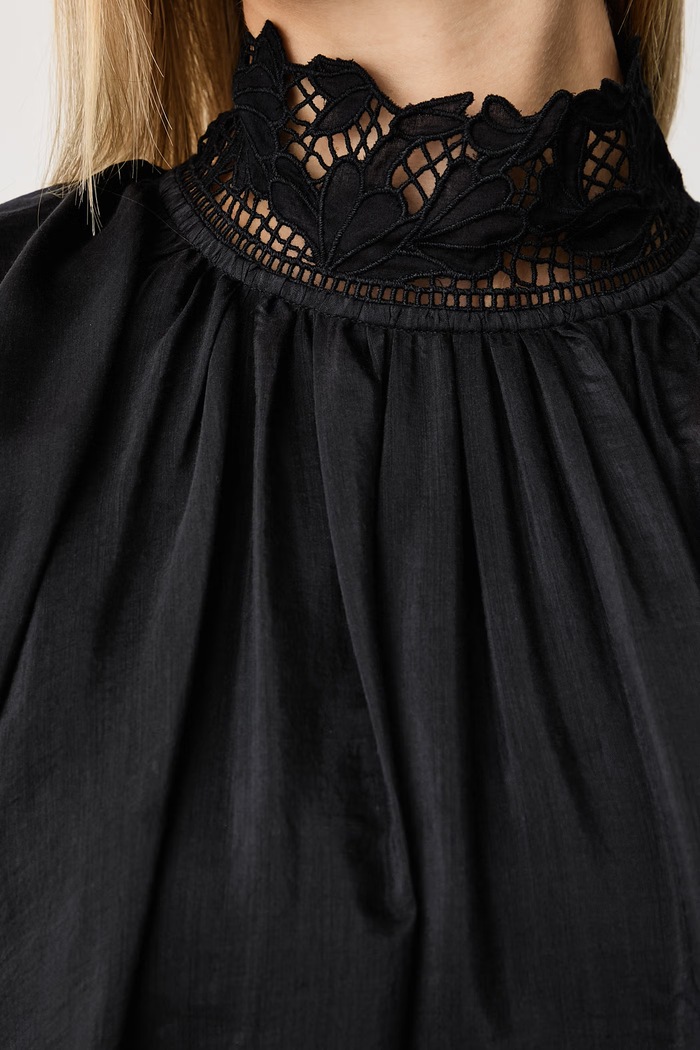 Camicetta da donna con cupro C_Belisa BOSS Orange nero 50566706