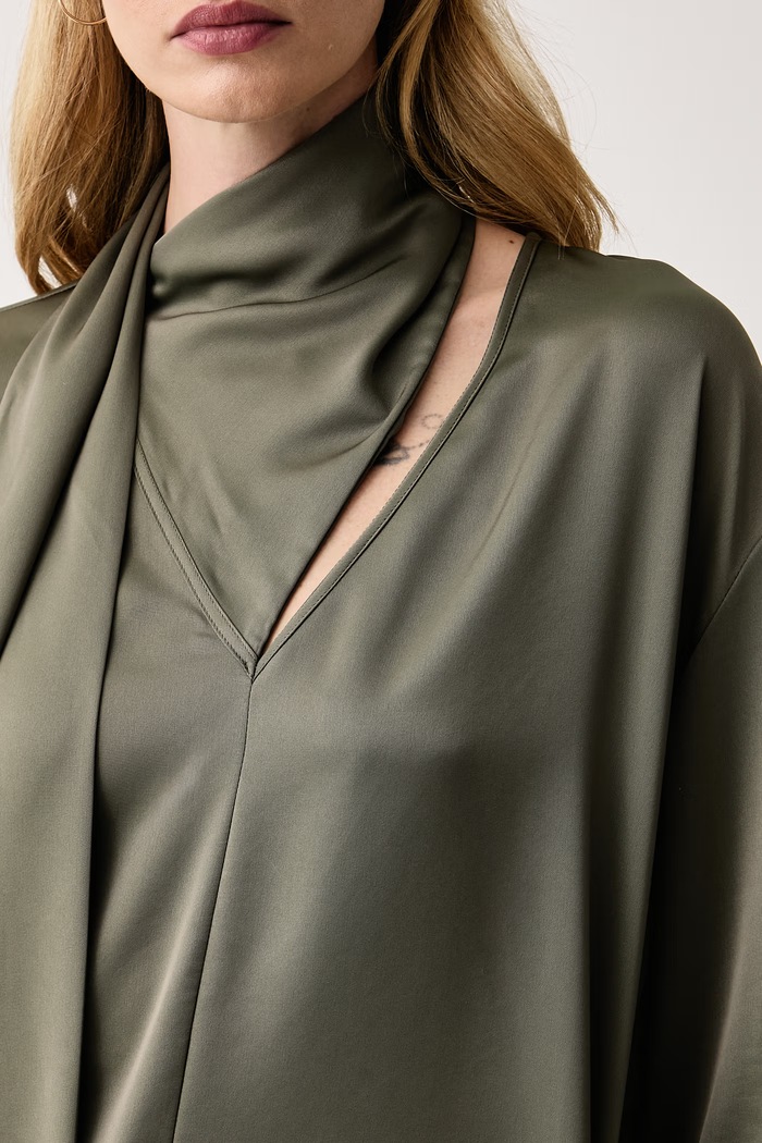 Camicetta da donna Pinko 107845.A3OS verde