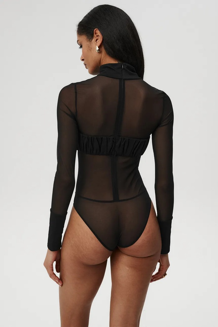 Undress Code Body za žene Bella Bodysuit Classic 1286 crna AW26