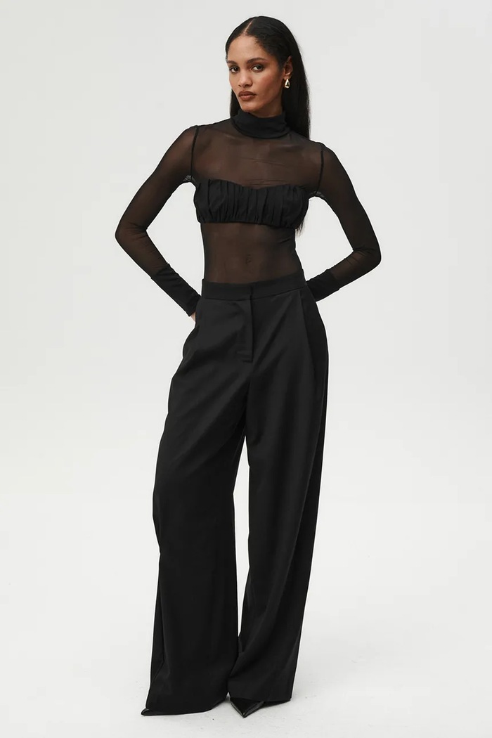 Body za žene Bella Bodysuit Classic Undress Code 1286 crna