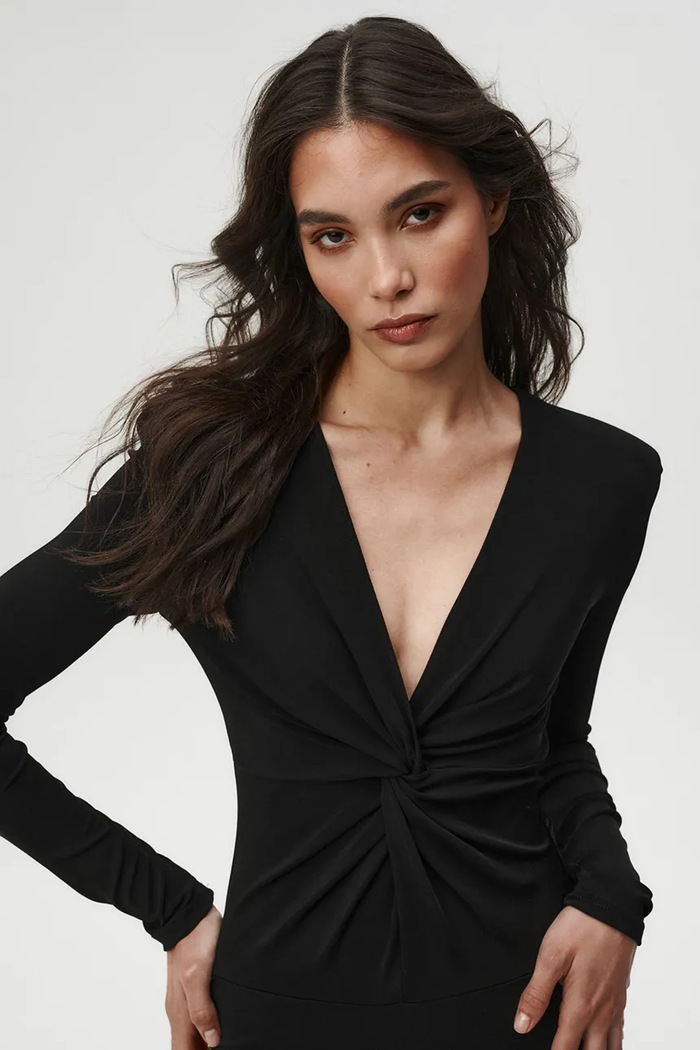 Body za žene s viskozom Intuition Bodysuit Classic Undress Code crna 1280