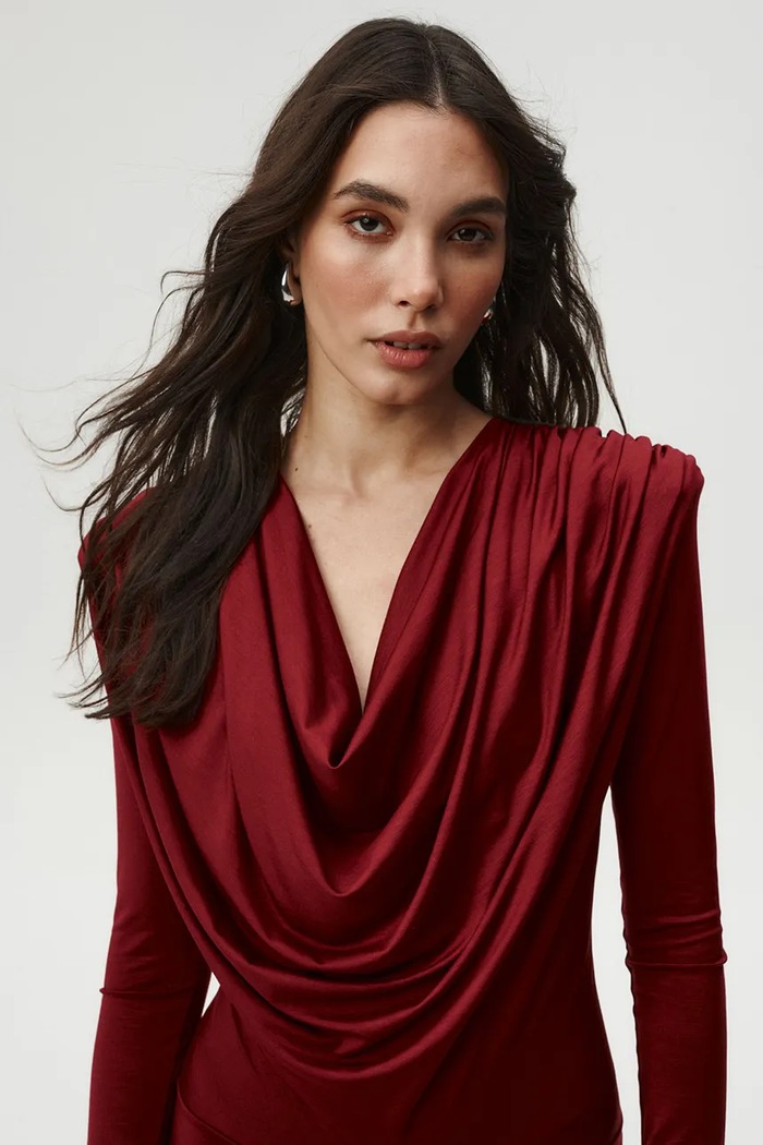 Боди дамско Scarlett Bodysuit Classic Undress Code 1292 червен