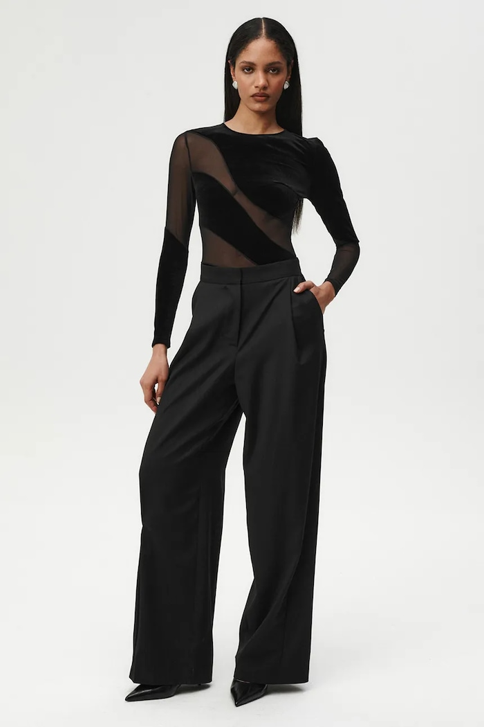 Undress Code Body dámske Night Creature Bodysuit Thong 1321UC čierna AW26