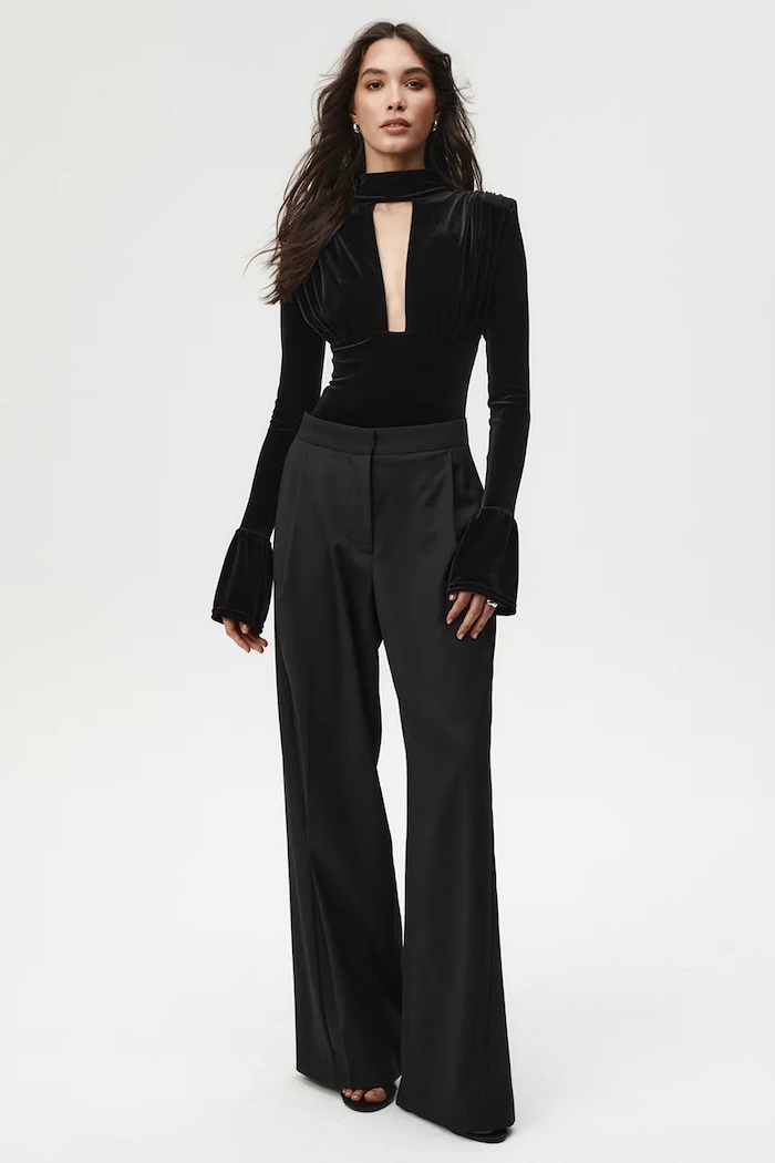 Дрехи Undress Code Блуза дамска Noir Whisper Bodysuit Classic 1270 черен