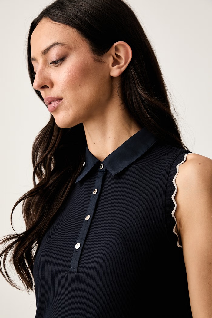 Morgan top damski granatowy DMARINE
