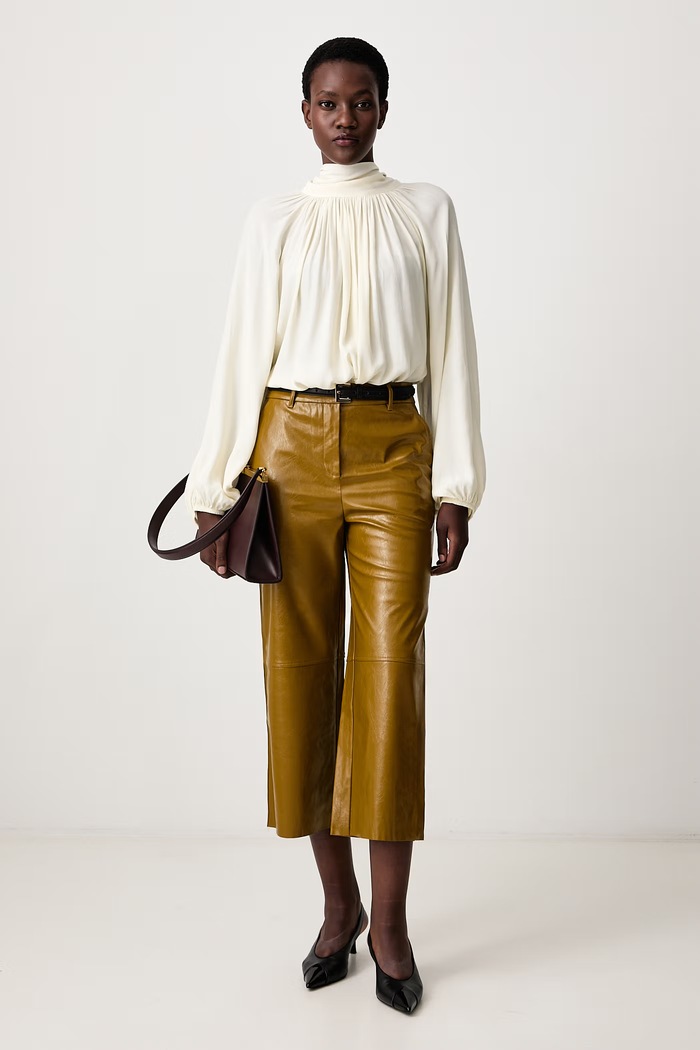 Sisley Halenka dámská z viskózy 5ZQGLQ0BH béžová AW26