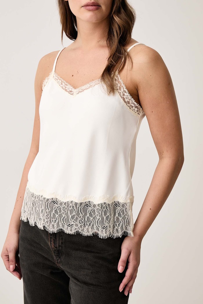 Blúzka s ramienkami dámska LYNN CAMI Levi's 0088K béžová