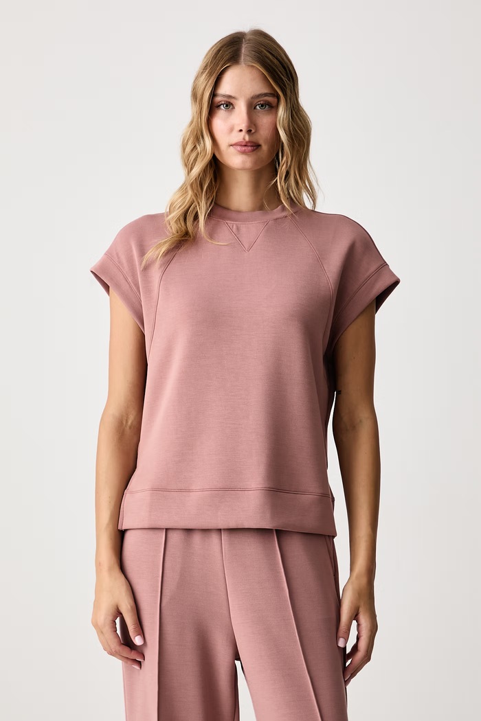 United Colors of Benetton T-shirt damski z modalem różowy 3QAFD10DG