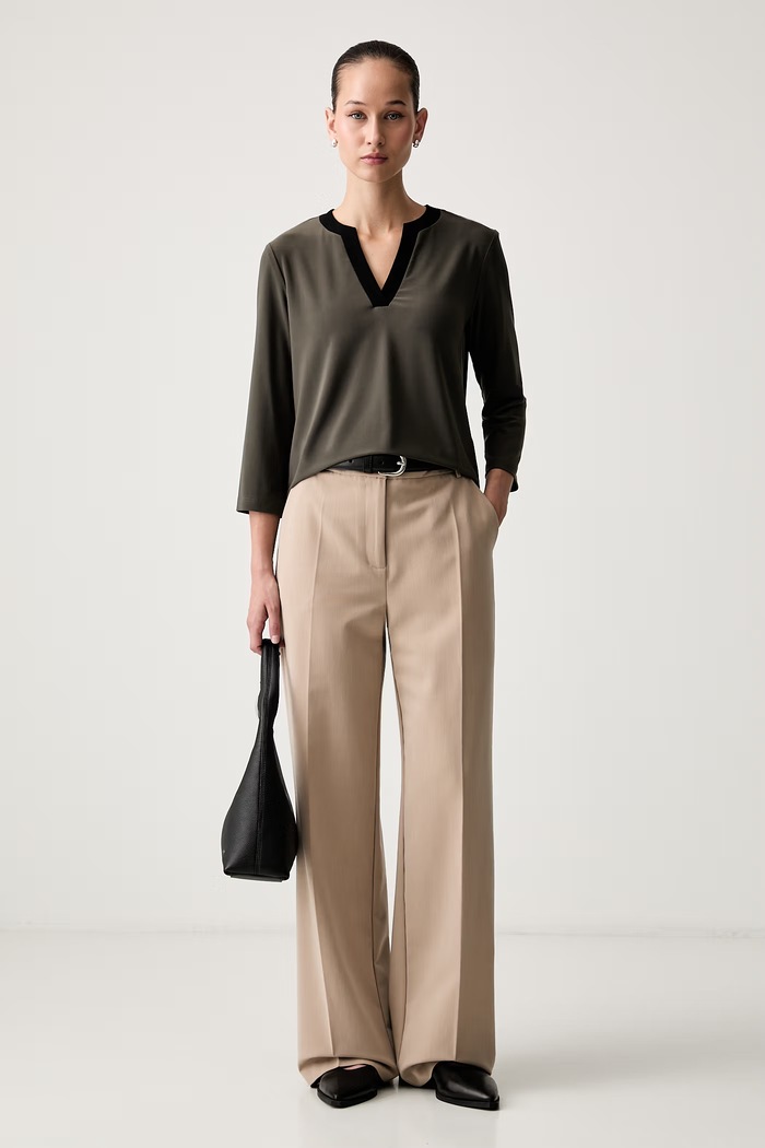 Joseph Ribkoff bluzka damska 263629 zielony AW26