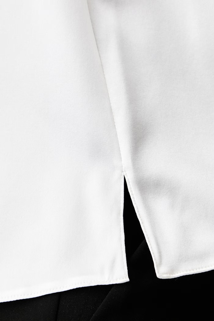 MM by Max Mara bluzka damska jedwabna MMLASTI 2626116047600 biały