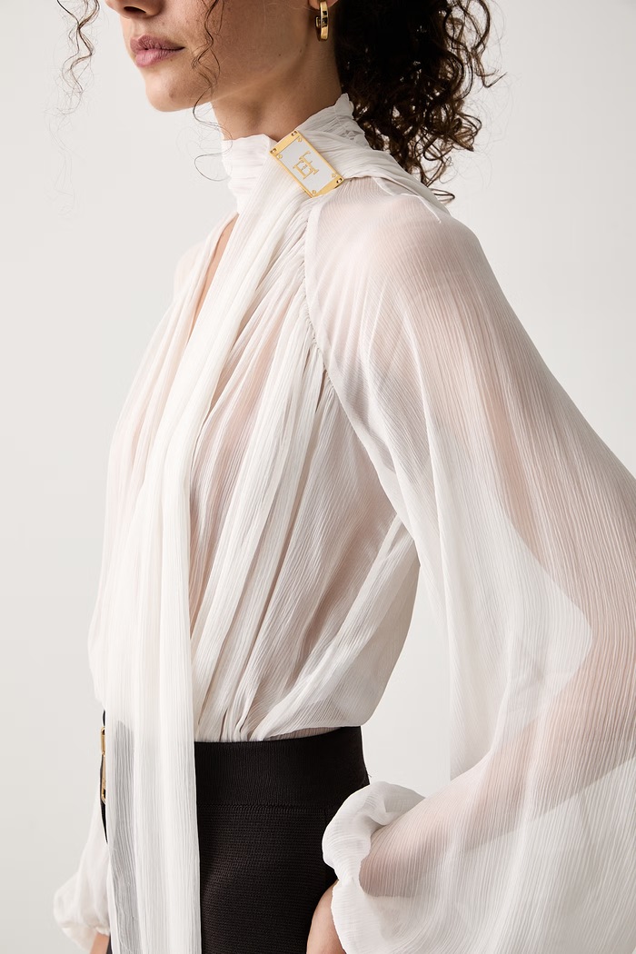Body damskie Elisabetta Franchi CB00566E2 biały