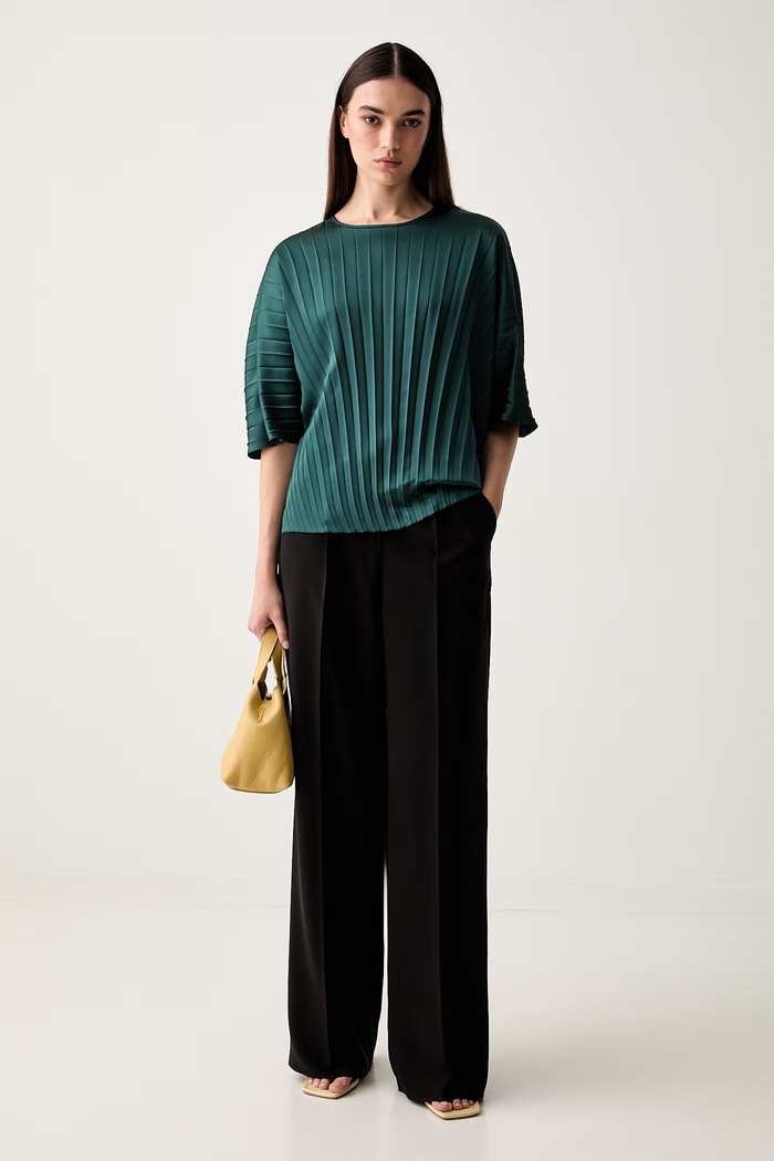 Weekend Max Mara bluzka damska WKDAUREO 2625166051600 zielony AW26