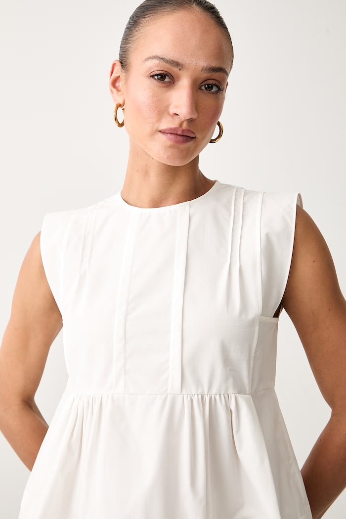 Weekend Max Mara bluzka damska bawełniana WKDVALLO beżowy 2625166041600