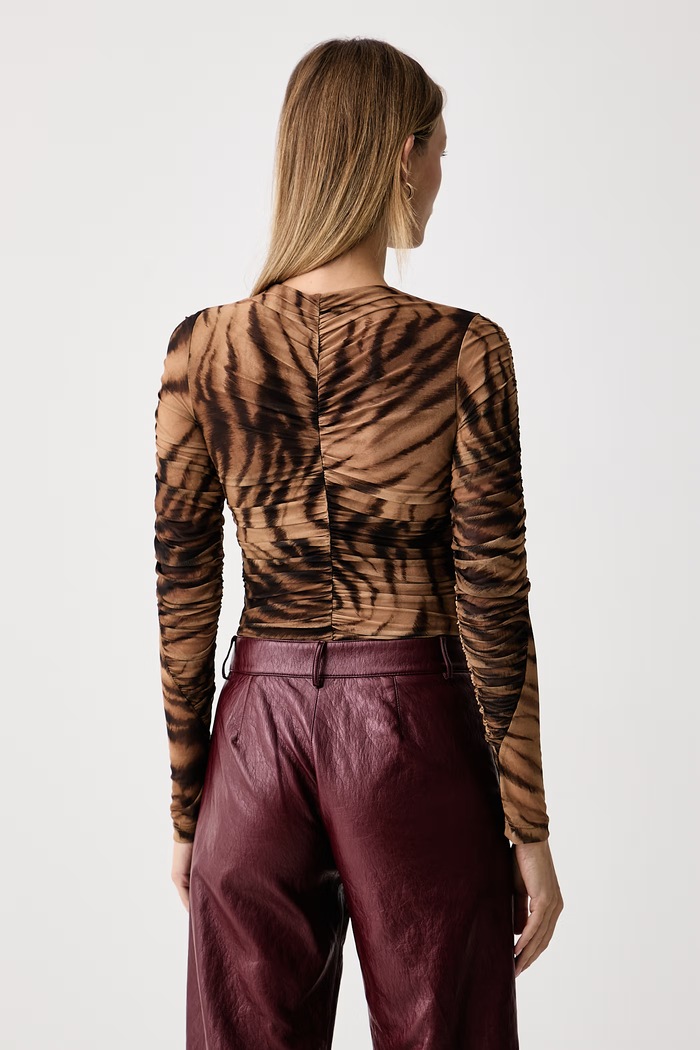 Odzież Bardot Body damskie BREA 60705TB brązowy