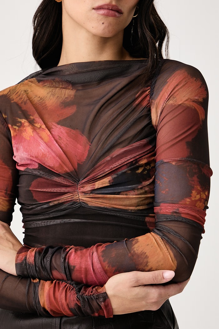 Body damskie ALTHEA Bardot 60047TB2 pomarańczowy