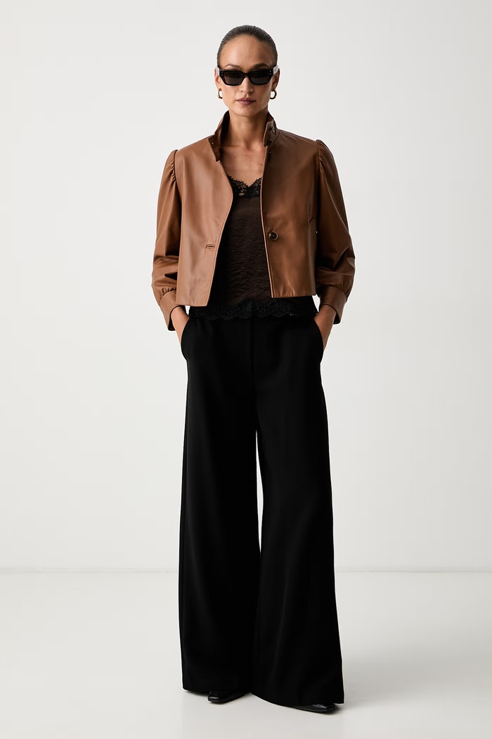 Twinset τοπ γυναικείο 262TP2112 καφέ AW26