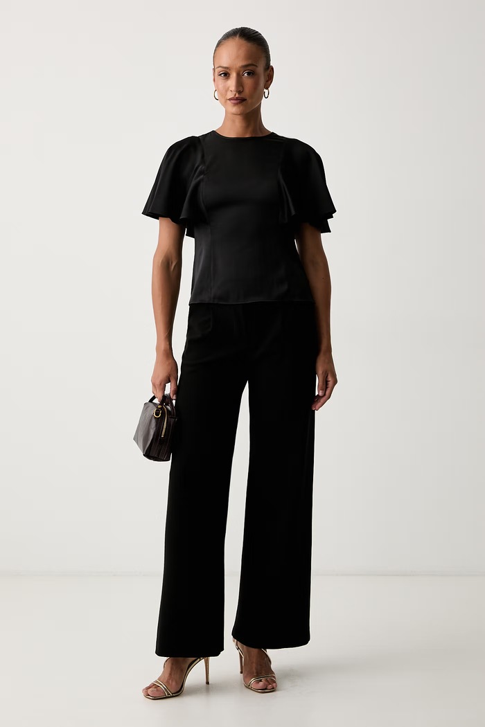 MICHAEL Michael Kors bluzka damska MT6411QAYJ czarny AW26