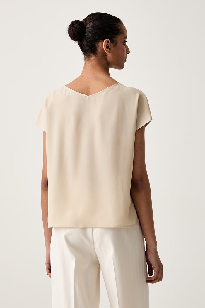 Дрехи Calvin Klein блуза дамска LV044G129G бежов