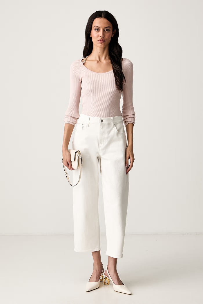 Guess sweter damski z wiskozą MEGHAN W6YR22.Z0966 różowy AW26