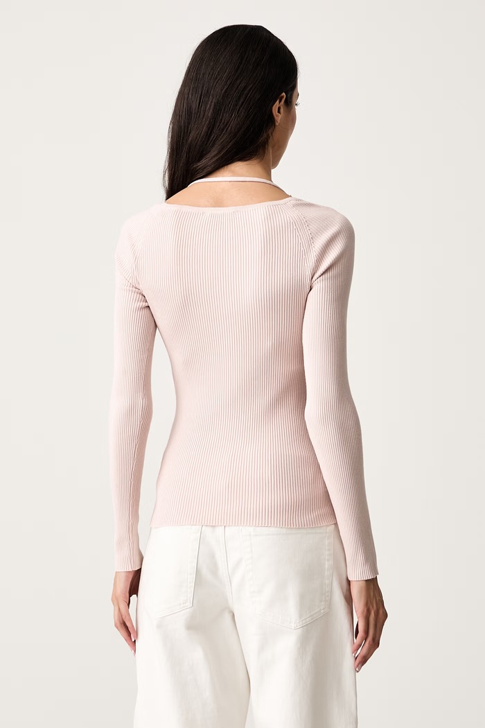 Odzież Guess sweter damski z wiskozą MEGHAN W6YR22.Z0966 różowy