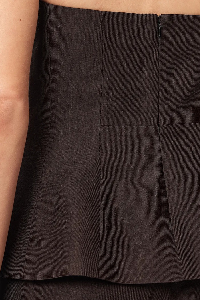 AllSaints Bluză cu corset pentru femei din vâscoză CHARLEY W051QE