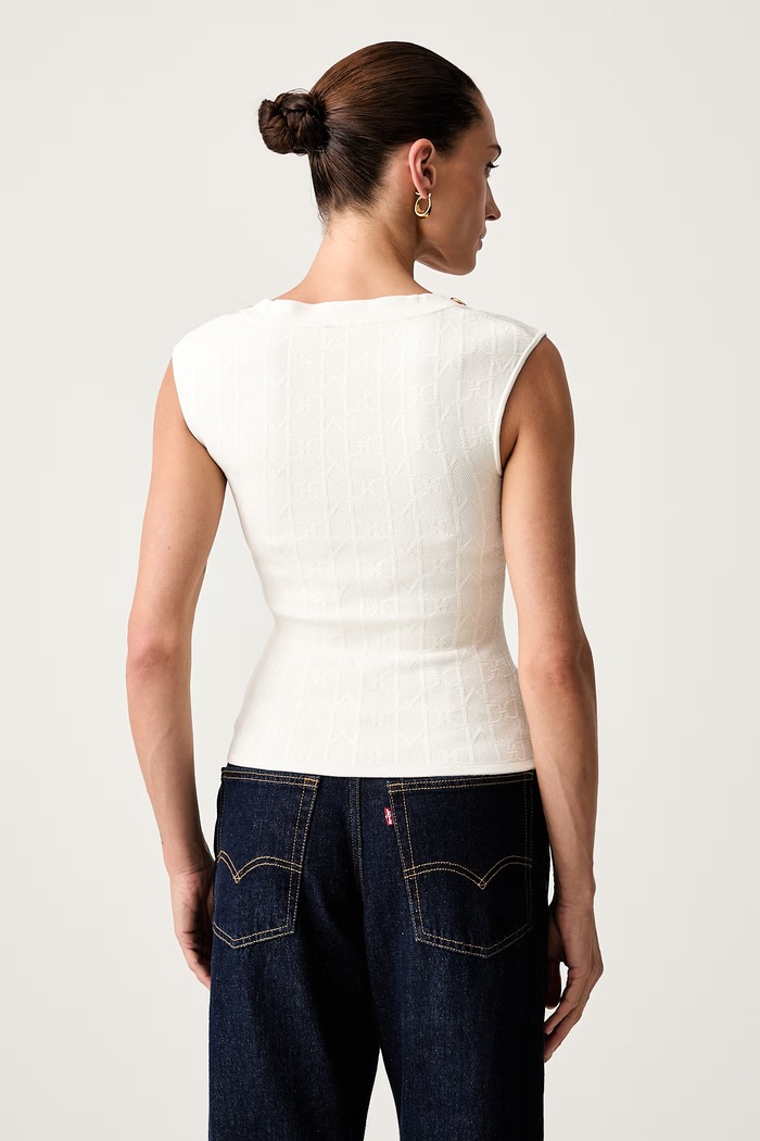 Odzież Marciano by Guess bluzka damska z wiskozą YAMNA G6YR02.Z1014 beżowy