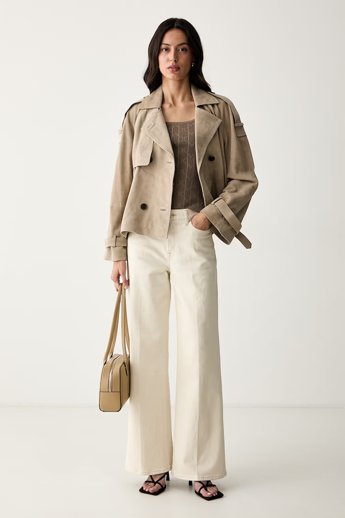 Marciano by Guess bluzka damska z wiskozą YAMNA G6YR02.Z1014 zielony AW26