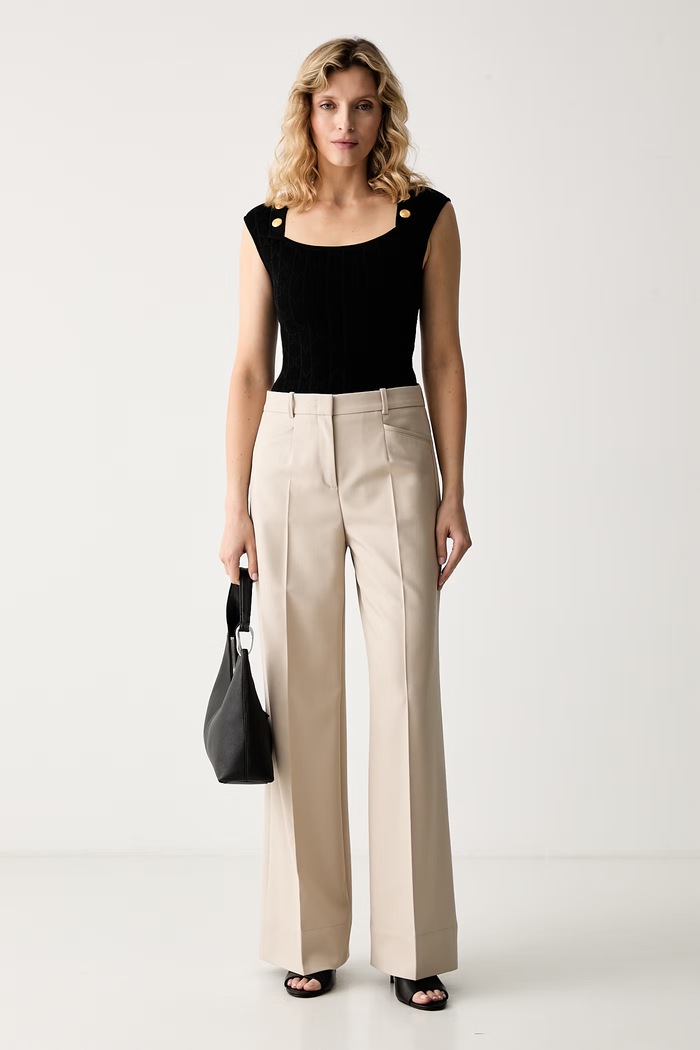 Marciano by Guess μπλούζα γυναικεία με βισκόζη YAMNA G6YR02.Z1014 μαύρο AW26
