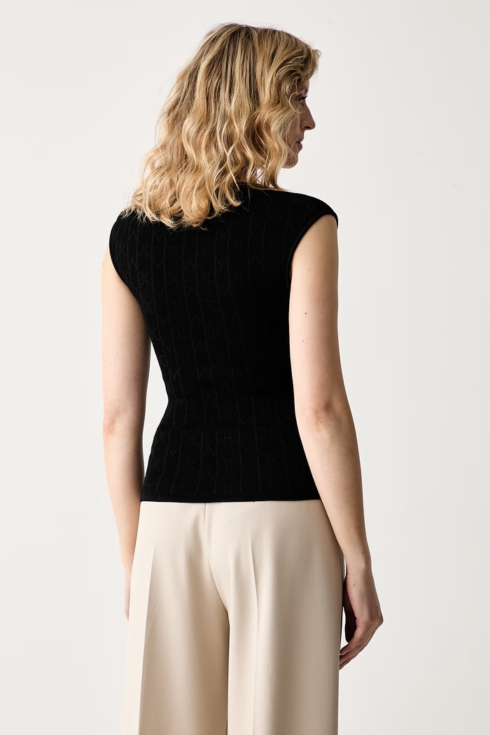 Ρούχα Marciano by Guess μπλούζα γυναικεία με βισκόζη YAMNA G6YR02.Z1014 μαύρο