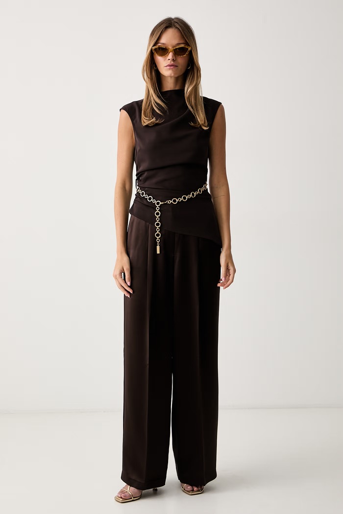 Marciano by Guess блузка жіноча KAMILA G6YH15.W3206 коричневий AW26