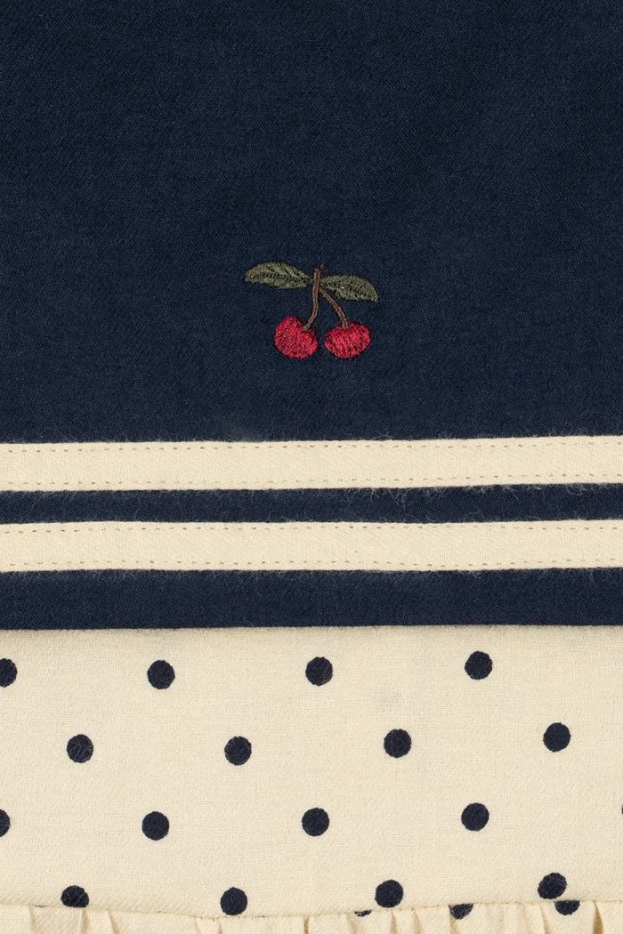 Konges Sløjd Bluzka dziecięca bawełniana CALI SHIRT GOTS KS105931.9BY2 biały AW26