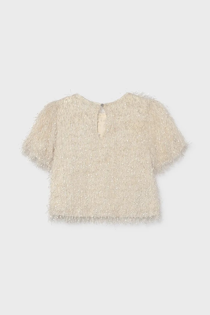 Mayoral топ за деца 7067.8G.Junior.9BY2 бежов AW26
