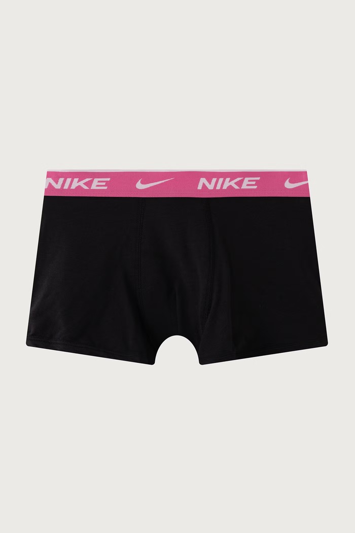 Bokserki dziecięce bawełniane z elastanem 5-pack Nike 9N1277 czarny