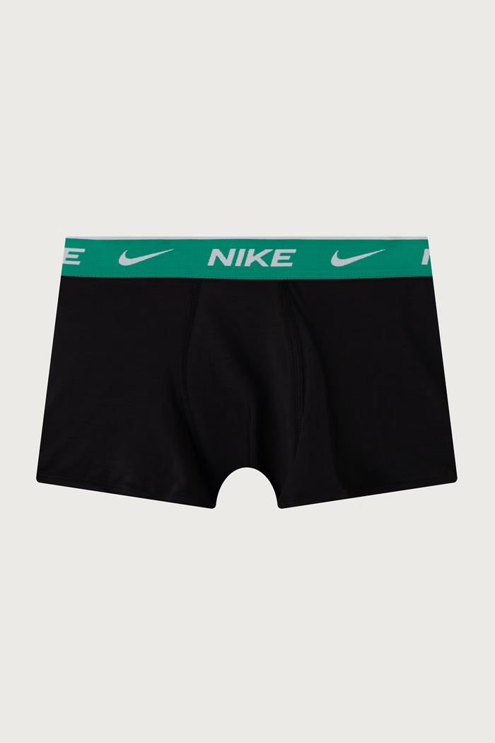 Bokserki dziecięce bawełniane z elastanem 5-pack Nike czarny 9N1277