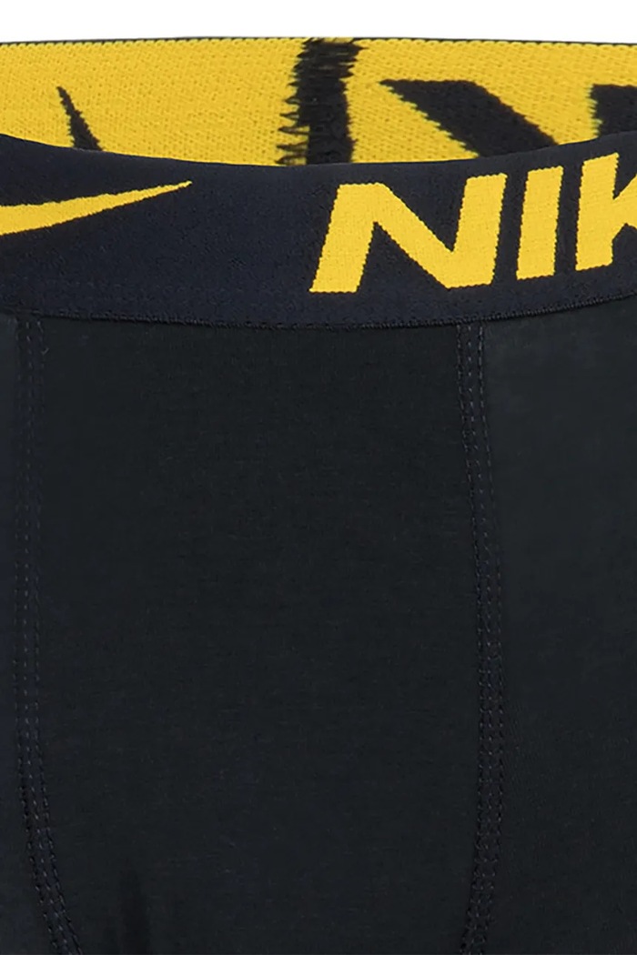 Bokserki dziecięce bawełniane z elastanem 5-pack Nike czarny 9N1221