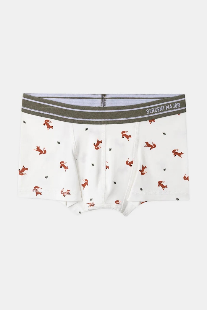 Chłopiec Sergent Major Bokserki dziecięce bawełniane z elastanem 3-pack 26H5PGD2BOX.110.122 szary