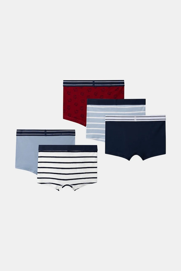 Sergent Major Bokserki dziecięce bawełniane z elastanem 5-pack 26H5PGD1BOX.128.146 niebieski AW26