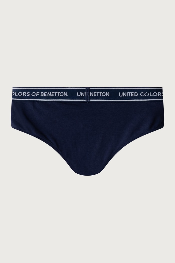 Chłopiec United Colors of Benetton Figi dziecięce bawełniane z elastanem 2-pack 3G680S03G.G.Seasonal szary