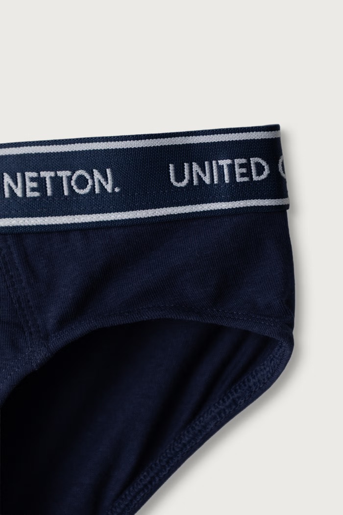United Colors of Benetton Бикини за деца от памук с еластан 2 броя 3G680S03G.G.Seasonal