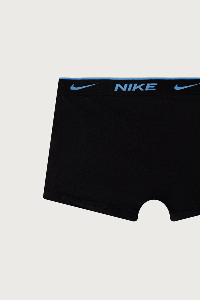 Bokserki dziecięce bawełniane z elastanem 3-pack Nike czarny 9N1278