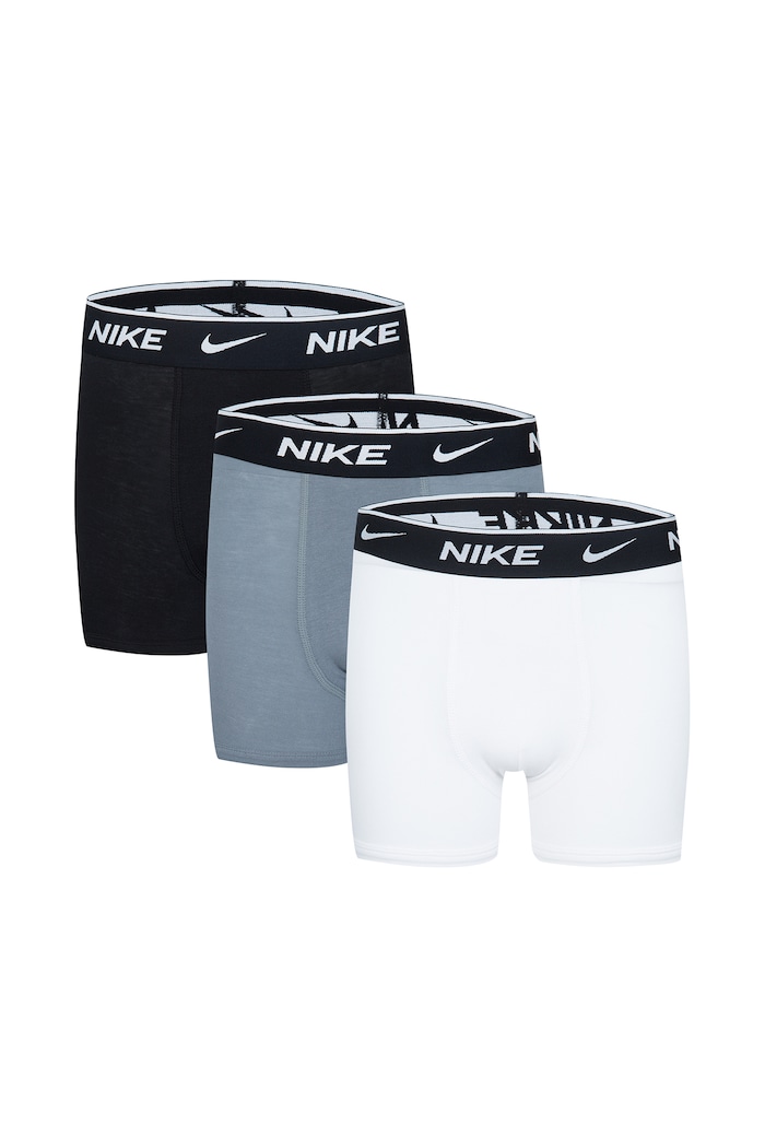 Nike Bokserki dziecięce bawełniane z elastanem 3-pack biały 9N0846