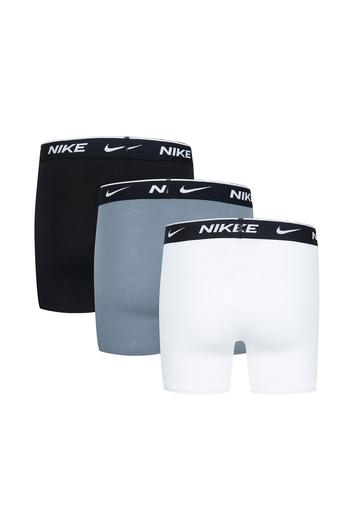 Nike Bokserki dziecięce bawełniane z elastanem 3-pack 9N0846 biały AW26