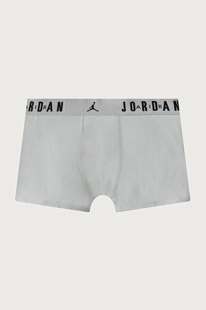 Chłopiec Jordan Bokserki dziecięce bawełniane z elastanem 3-pack 9J0633 pomarańczowy