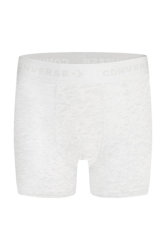 Chłopiec Converse Bokserki dziecięce z bawełną 3-pack 9C0384 szary