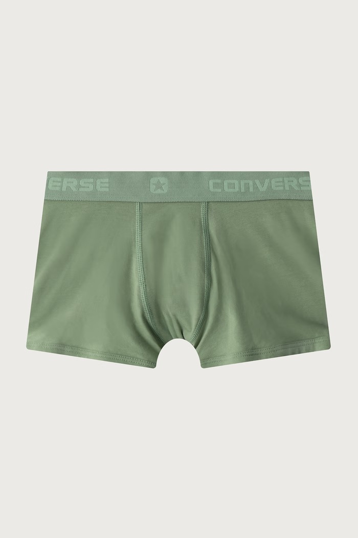 Converse Bokserki dziecięce z bawełną 3-pack 9C0384 czarny AW26