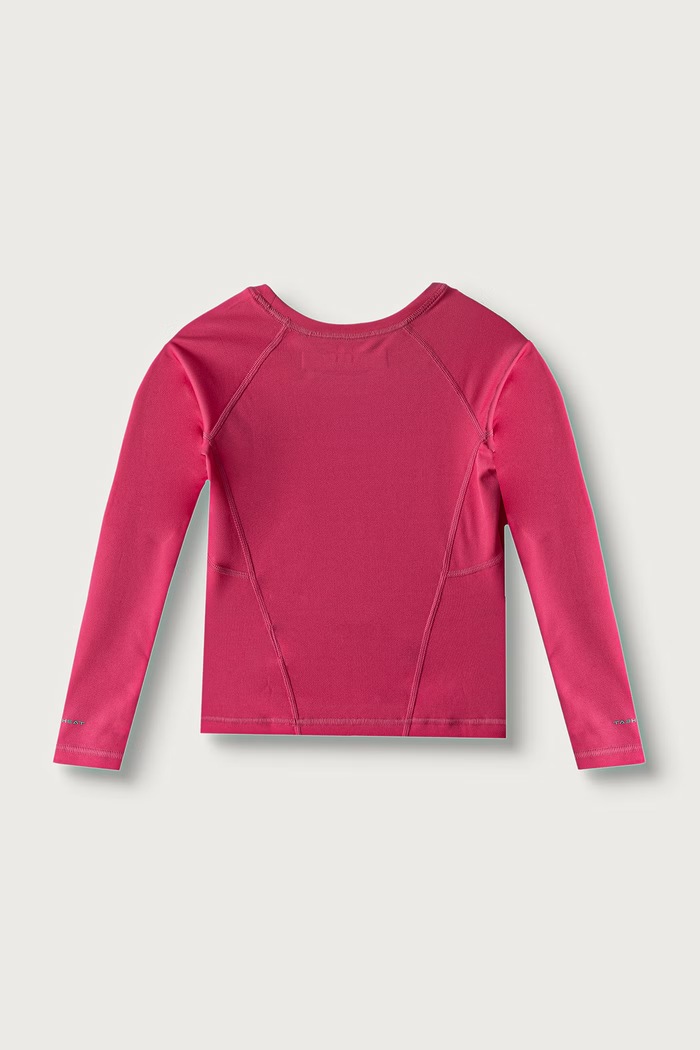 Columbia Longsleeve funkcyjny dziecięcy Midweight 1566801.B różowy AW26
