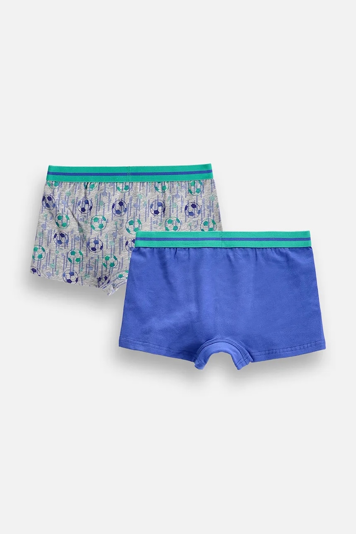 Coccodrillo Boxerky dětské bavlněné s elastanem 2-pack ZC6409510PAN modrá AW26