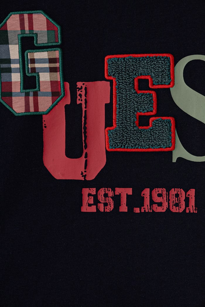 Guess Piżama dziecięca bawełniana L6BG04.K8111.9BY2
