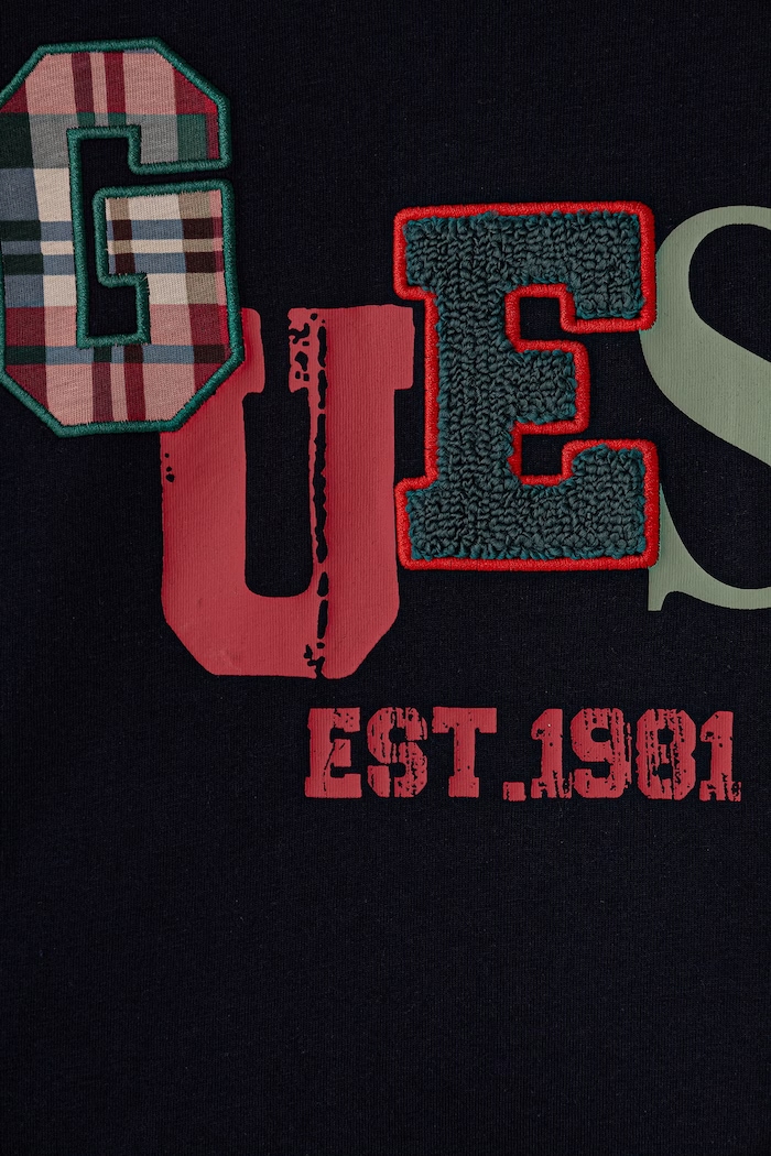 Guess Piżama dziecięca bawełniana L6BG04.K8111.9BY2